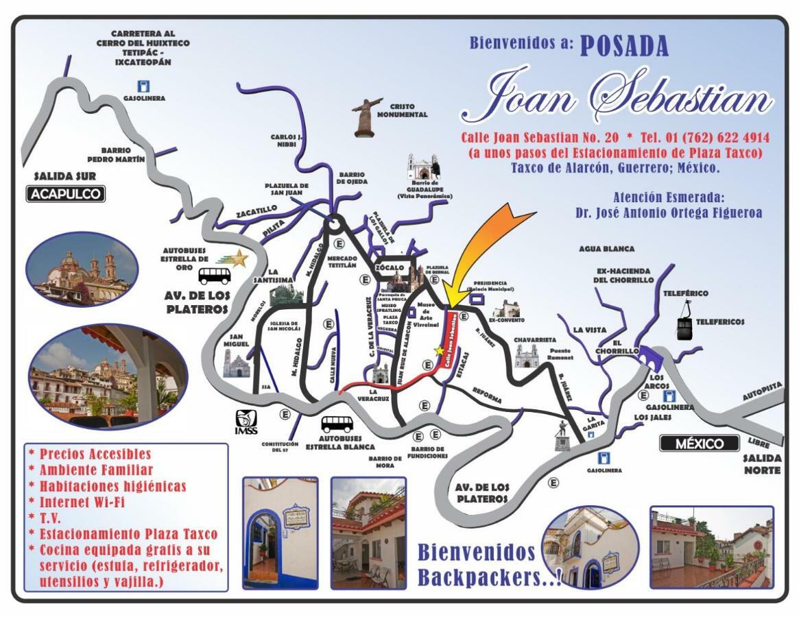 Posada Joan Sebastian Taxco de Alarcon Buitenkant foto